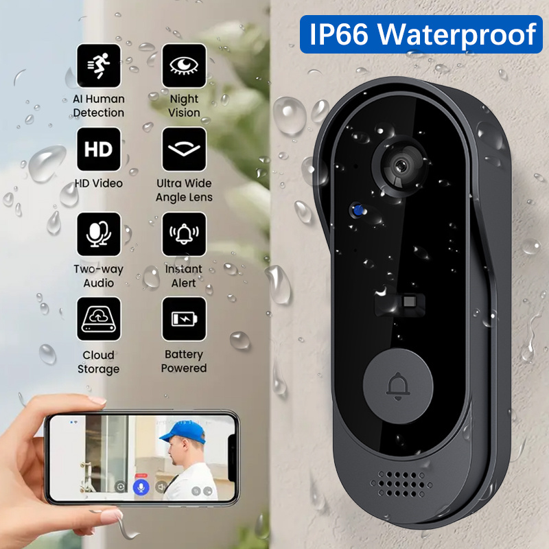 Bel Pintu Video Cerdas HD 1080 - Smart Home Video Doorbell App ulasan dan harga