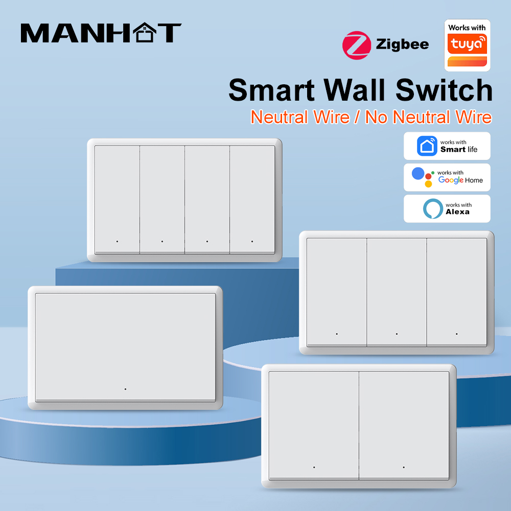 MANHOT ZigBee3.0 Smart Switch  - Smart Home Internet ulasan dan harga