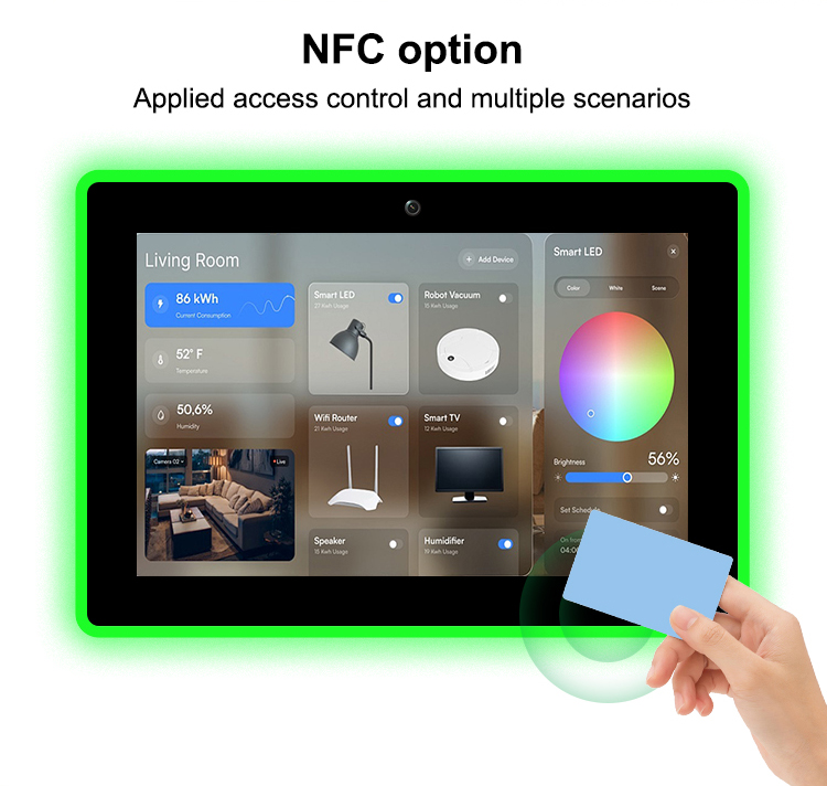 YC-LE101T, tablet layar sentuh - Smart Home Tablet ulasan dan harga