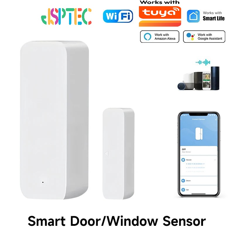Tuya WiFi Sensor Pintu Pintar  - Smart Home Automation System ulasan dan harga