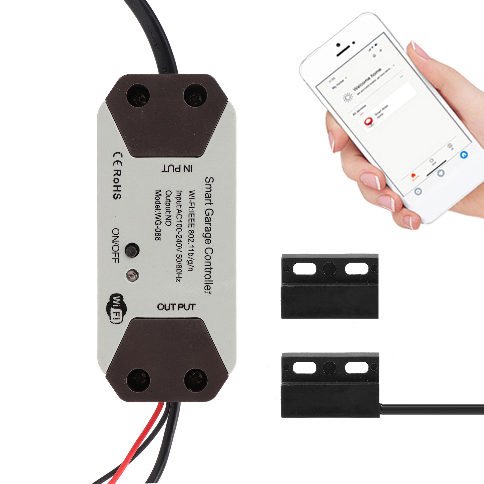 Pintu Garasi WIFI Cerdas Kontr - Smart Garage Door Opener ulasan dan harga