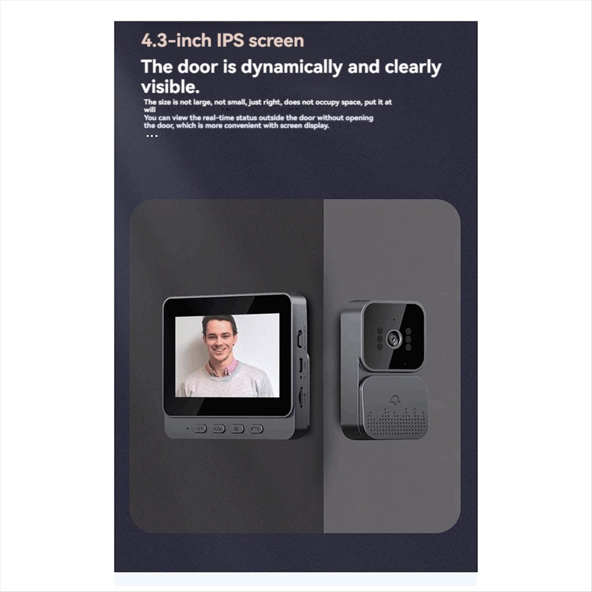 AU47 – Kamera Interkom Video B - Smart Home Video ulasan dan harga